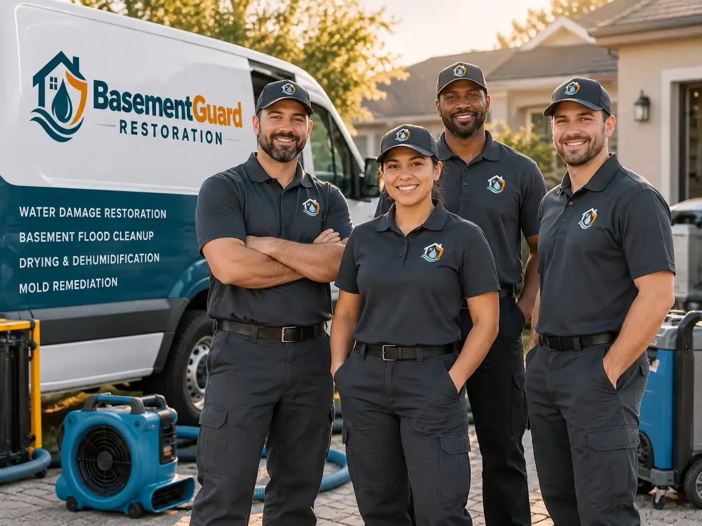 Basement Water Damage Restoration company in Carpio, ND